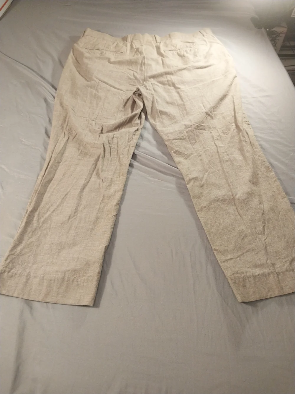 Tasso Elba Mens Cotton Trousers 36x32 #442